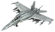 Металевий 3D конструктор "F/A-18E/F Супер Хорнет" Metal Earth MMS459