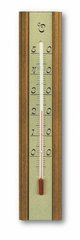 Термометр комнатный TFA 121016, дуб