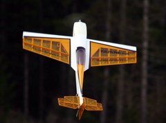 Літак радіокерований Precision Aerobatics Katana Mini 1020мм KIT (жовтий)