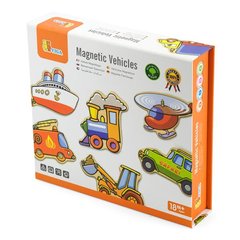 Купить Набор магнитов Viga Toys Транспорт, 20 шт. (58924N) в Украине