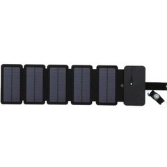 Купить Туристическая солнечная батарея - солнечная зарядка для телефона Kernuap 10W, 5В/1А в Украине