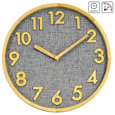 Купить Часы настенные Technoline WT7235 Grey/Brown (WT7235) в Украине