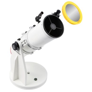 Купити Телескоп Bresser Messier 6" Dobson з сонячним фільтром (4716415) в Україні