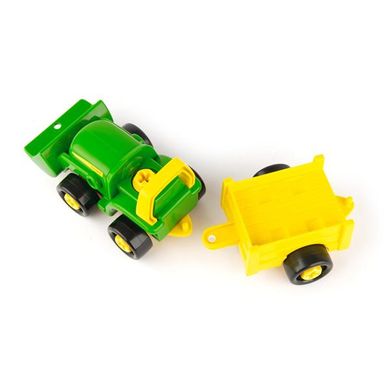 Купити Конструктор John Deere Kids Трактор із ковшем і причепом (47209) в Україні