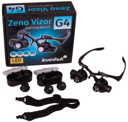 Купить Лупа-очки Levenhuk Zeno Vizor G4 в Украине