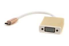 Купити Кабель PowerPlant USB Type-C - VGA, 15cm (DV00DV4064) в Україні