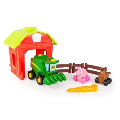 Купити Конструктор John Deere Kids Збери трактор із загоном (47210) в Україні