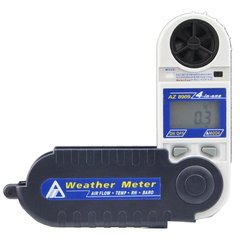 Купити Ручний анемометр (метеостанція) 4 в 1 з барометром AZ-8909 в Україні