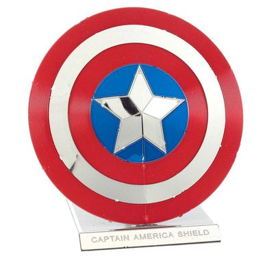 Купить Металлический 3D конструктор "Щит Капитана Америка Marvel" Metal Earth MMS321 в Украине