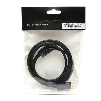 Купити Відео кабель PowerPlant HDMI - DisplayPort, 1.8м, позолочені конектори, 1.3V (KD00AS1237) в Україні