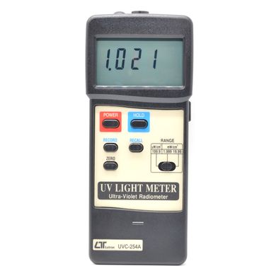 Купить Измеритель интенсивности ультрафиолетового излучения (UVC) LUTRON UVC-254A в Украине