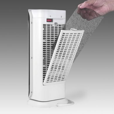 Купить Тепловентилятор керамический Bo-Camp Heater Ceramic Ventilation 1000/2000 Вт (8618460), Белый в Украине
