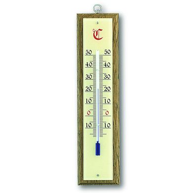 Термометр комнатный TFA 121020, дуб