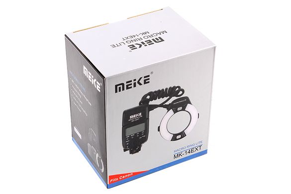 Купити Кільцевий макроспалах Meike для Canon MK-14EXT (RT960125) в Україні
