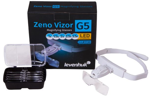 Купити Лупа-окуляри Levenhuk Zeno Vizor G5 в Україні