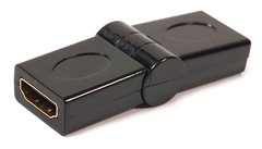 Купити Перехідник PowerPlant HDMI AF - AF, 360 градусів (KD00AS1299) в Україні