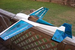 Літак радіокерований Precision Aerobatics Katana Mini 1020мм KIT (синій)
