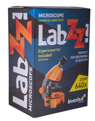 Купить Микроскоп Levenhuk LabZZ M101 Azure\Лазурь в Украине