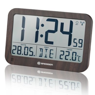 Купить Часы настенные Bresser MyTime MC Wooden (7001802) в Украине