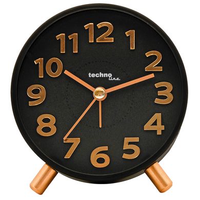 Купить Часы настольные Technoline Modell F Black/Cooper (Modell F) в Украине