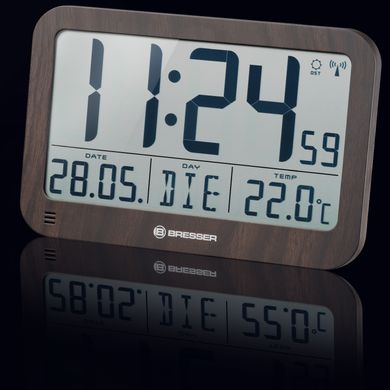 Купити Годинник настінний Bresser MyTime MC Wooden (7001802) в Україні