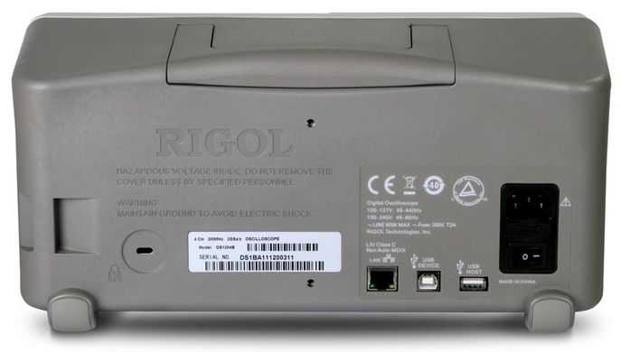 Купить Цифровой 4-канальный осциллограф RIGOL DS1204B в Украине