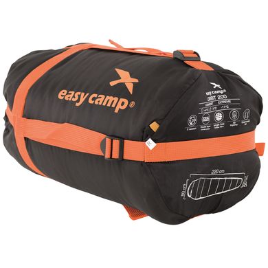 Купить Спальный мешок Easy Camp Orbit 200/-1°C Black (Right) в Украине