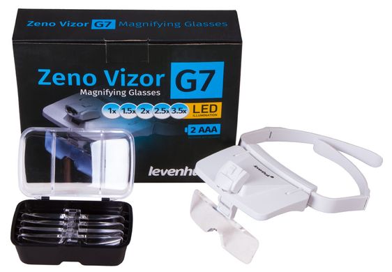Купить Лупа-очки Levenhuk Zeno Vizor G7 в Украине