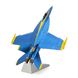 Металлический 3D конструктор "Истребитель-бомбардировщик F/A-18 "Супер Хорнет" Metal Earth ICX212