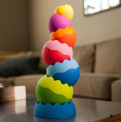 Купити Пірамідка-балансир Fat Brain Toys Tobbles Neo (F070ML) в Україні