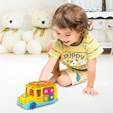 Купити Музична розвивальна іграшка Hola Toys Шкільний автобус (796) в Україні