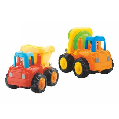 Купить Набор машинок Hola Toys Самосвал и бетоновоз 6 шт. (326CD-6) в Украине