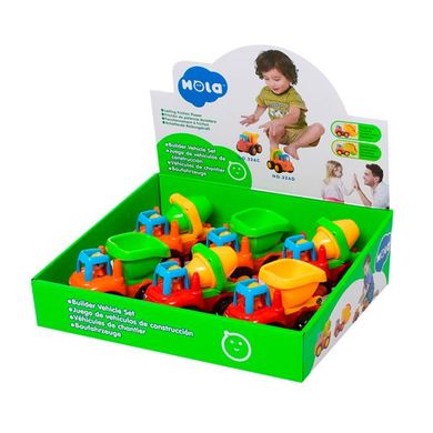 Купить Набор машинок Hola Toys Самосвал и бетоновоз 6 шт. (326CD-6) в Украине