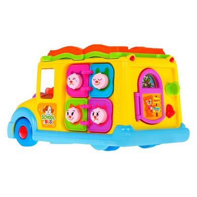 Купить Музыкальная развивающая игрушка Hola Toys Школьный автобус (796) в Украине