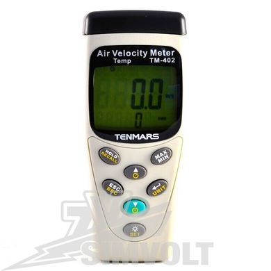 Купить Анемометр-термогигрометр з выносной крыльчаткой Tenmars TM-403 в Украине
