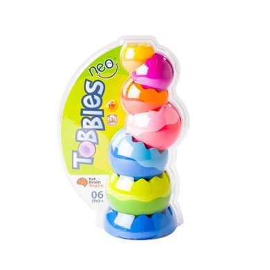 Купить Пирамидка-балансир Fat Brain Toys Tobbles Neo (F070ML) в Украине