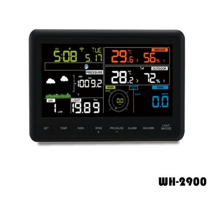 Купить Профессиональная метеостанция WH2900 WiFi в Украине