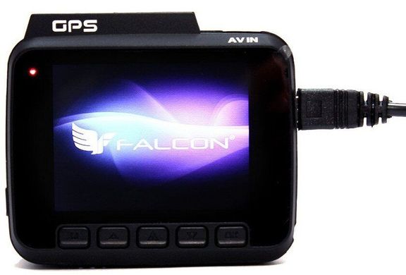 Купити Автомобільний відеореєстратор Falcon DVR HD89-2CAM-GPS Wi-fi в Україні