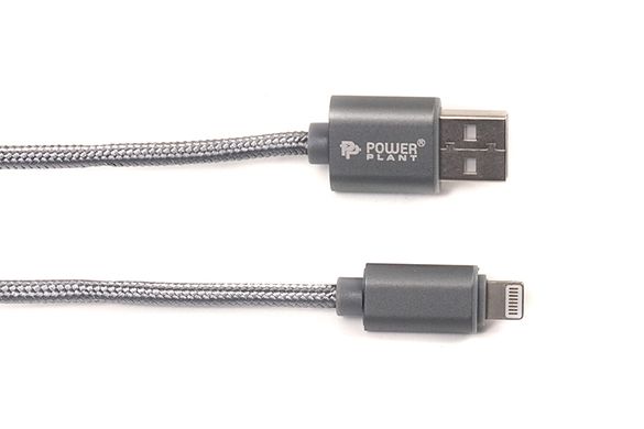 Купити Кабель PowerPlant Quick Charge USB 2.0 AM – Lightning 2м (CA910526) в Україні