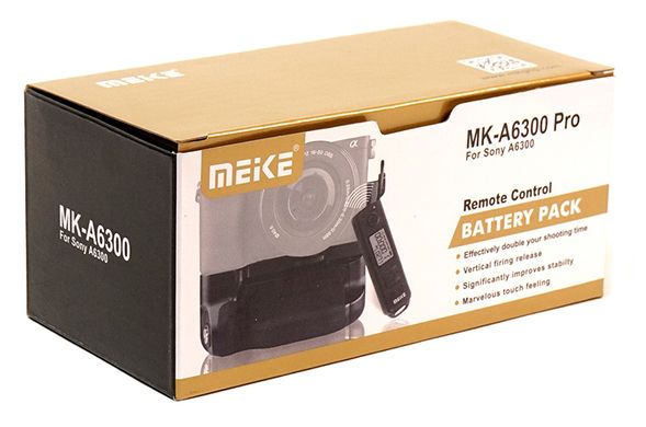 Купить Батарейный блок Meike Sony MK-A6300 PRO (BG950034) в Украине