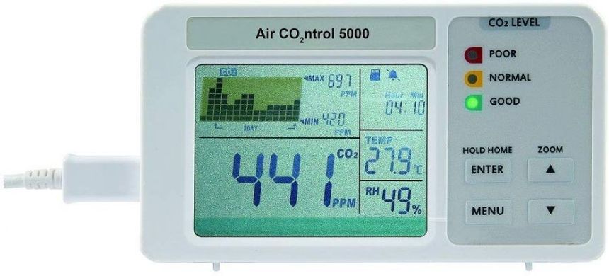Купити Вимірювач рівня CO2 TFA AIRCO2NTROL 5000 31500802 в Україні