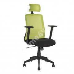 Купити Крісло офісне BRAVO black-green в Україні