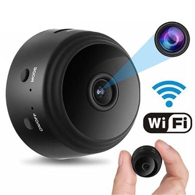 Купити Міні камера wifi бездротова Kinco А9, з акумулятором, роздільна здатність 320х240, без датчика руху в Україні