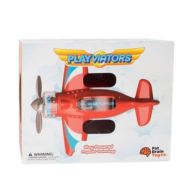 Купити Іграшковий літак Fat Brain Toys Крутись пропелер Playviator червоний (F2261ML) в Україні