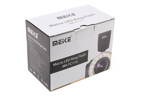 Купити Кільцевий макроспалах Meike FC110 (SKWLEDR) в Україні