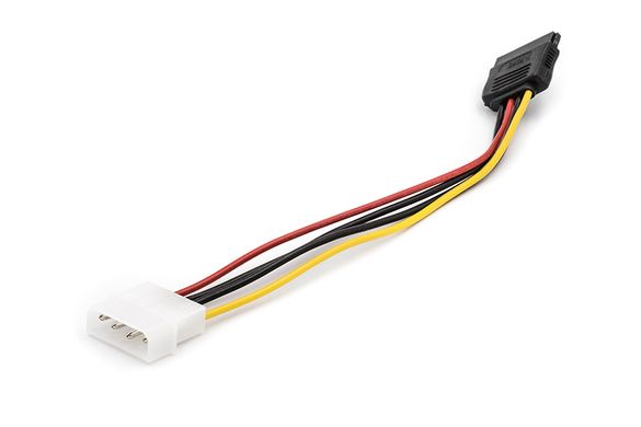 Купить SATA-кабель PowerPlant MOLEX-SATA (CC-SATA-PS) 0,15м (CA910953) в Украине