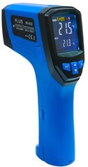 Купити Пірометр з термопарою K-типу (-50…+900 °С, 30:1, змінний коеф. емісії) FLUS IR-833 в Україні