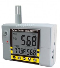 Стационарный СО2 монитор/термогигрометр-контроллер AZ-7722