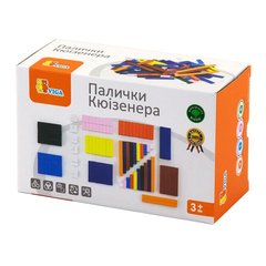 Купить Набор для счета Viga Toys Деревянные палочки Кюизенера 116 шт. (51765) в Украине