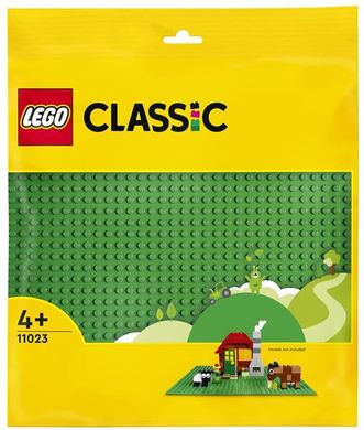 Купити Конструктор LEGO Classic Базова пластина зеленого кольору (11023) в Україні